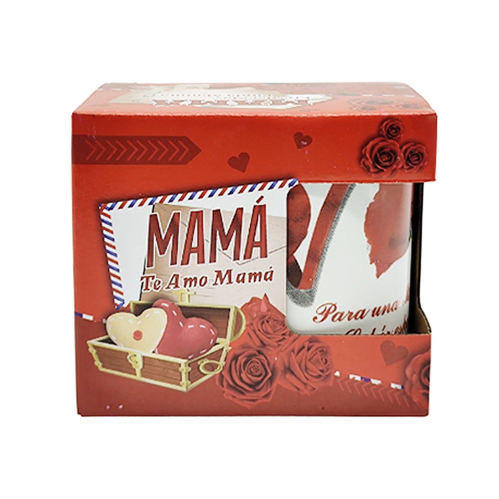 Taza Día de la Madre Diseño Rosas