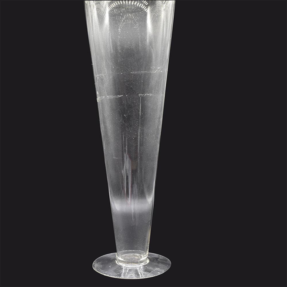 Florero de Vidrio Cono 60cm