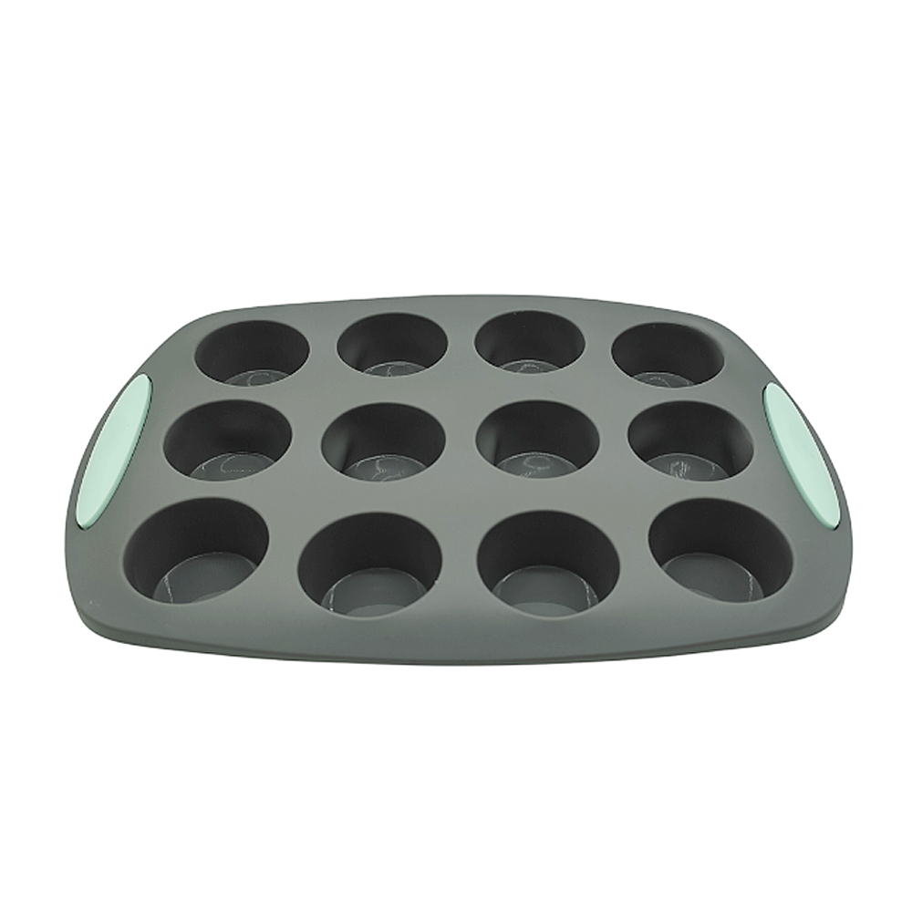 Asadera de Silicona Para 12 Muffin Apto Horno