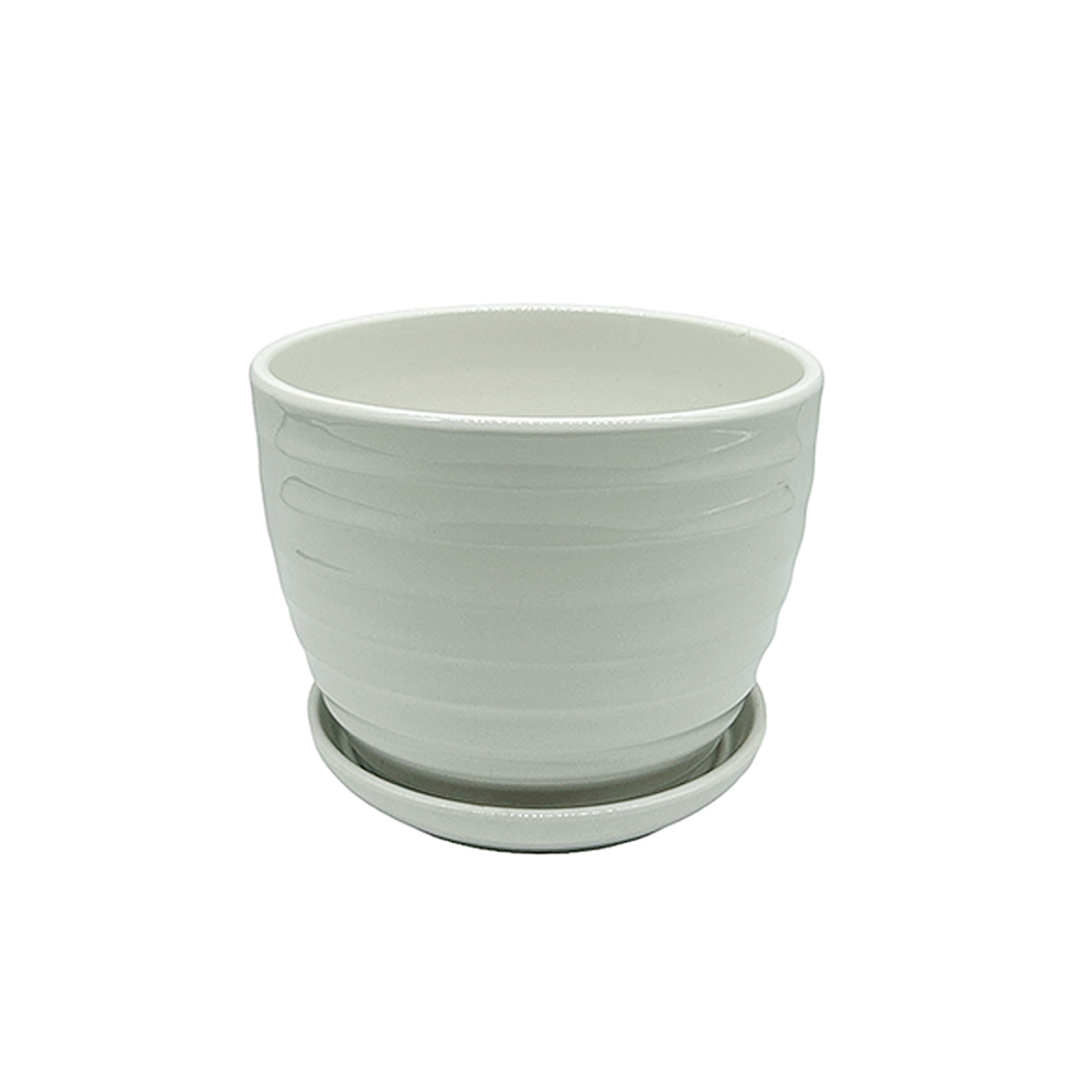 Maceta de Cerámica Tres Tamaños