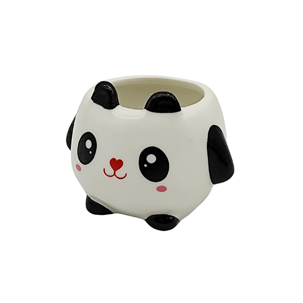 Maceta de Cerámica Panda