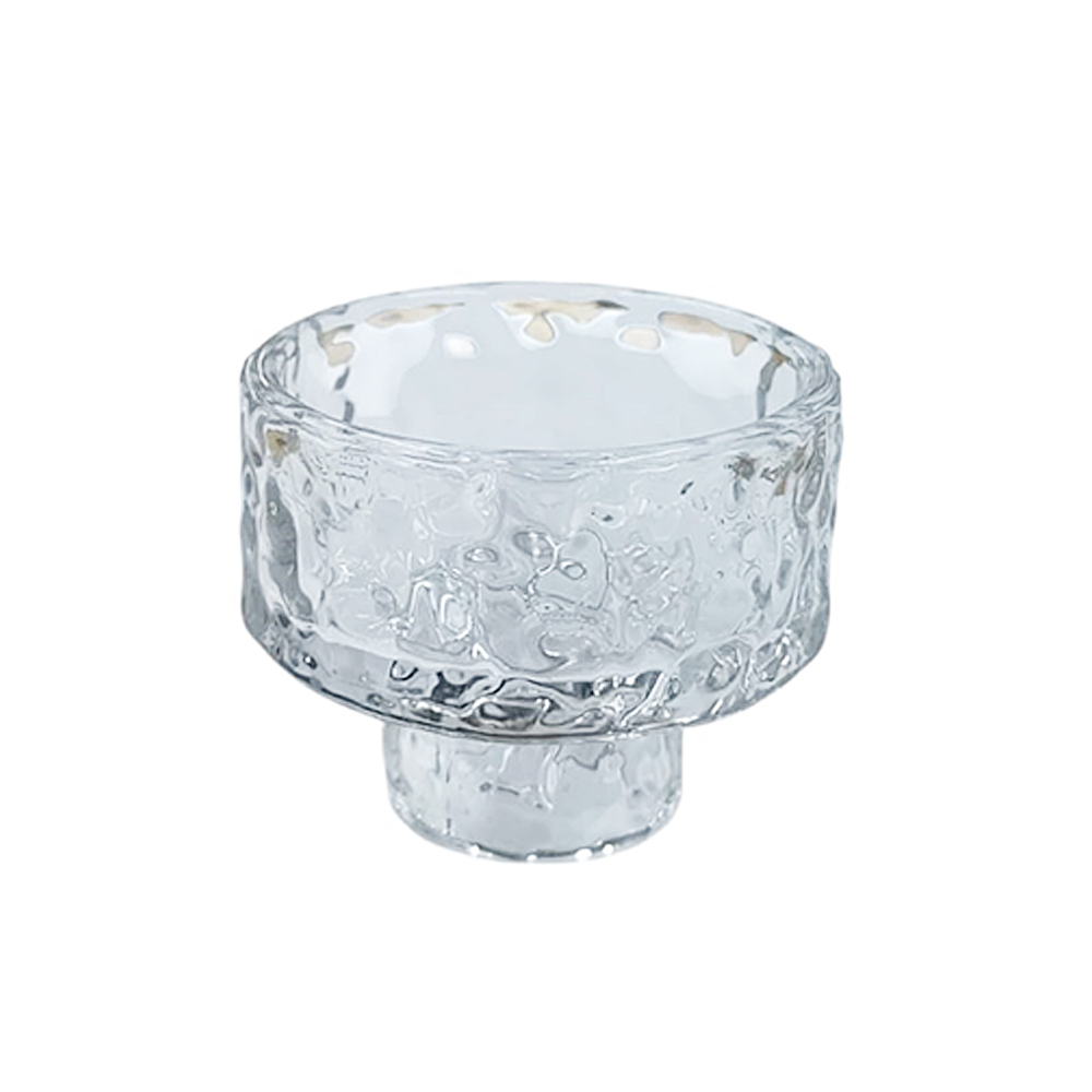 Candelabro Portavelas de Vidrio 5,5cm