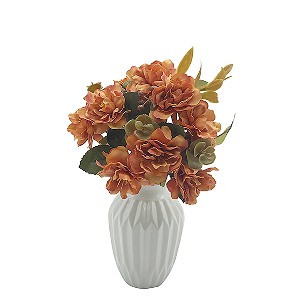 Ramo Camelia con Eucalipto