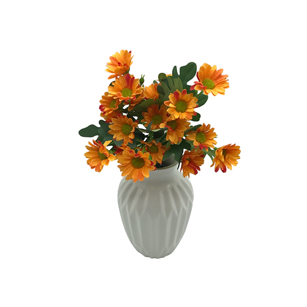 Ramo Margarita con Hoja Roble