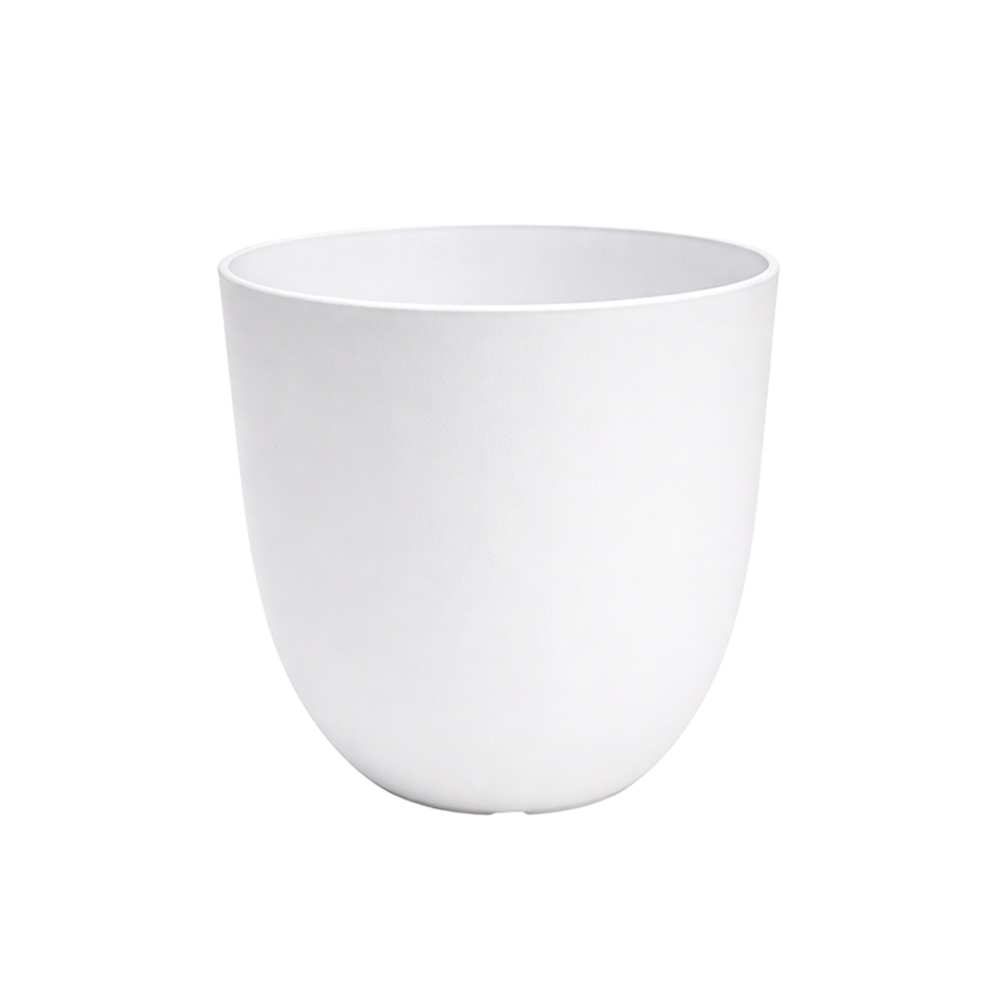 Maceta Blanca 28cm Alto