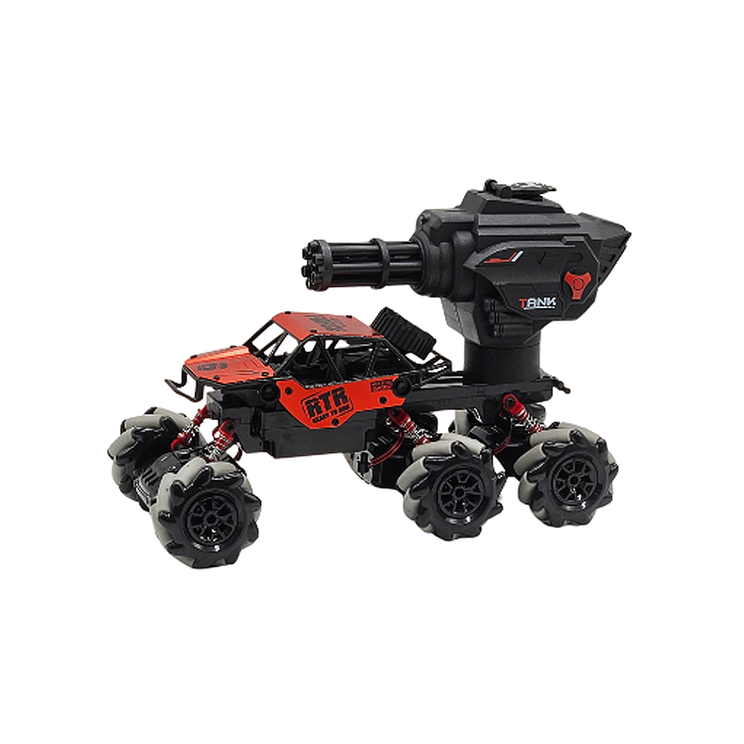 Auto a Contro Remoto con Lanzador de Bolitas de Gel