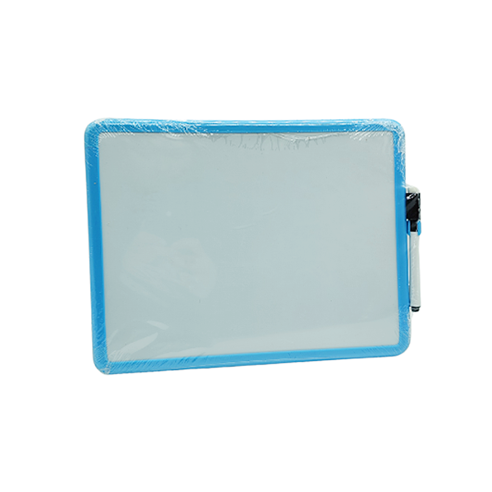 Pizarra con Marco de Plástico en Dos Medidas