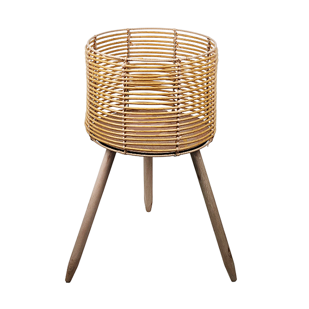 Soporte para Maceta Artesanal con Patas de 34cm de Alto