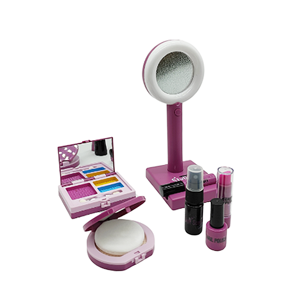 Set Maquillaje Grande con Aro de Luz - Maquillaje Plástico