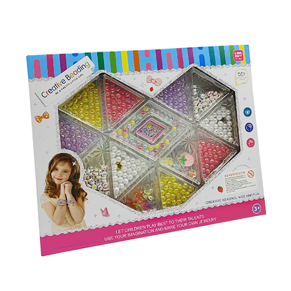 Kit para Hacer Pulseras en Caja Corazón