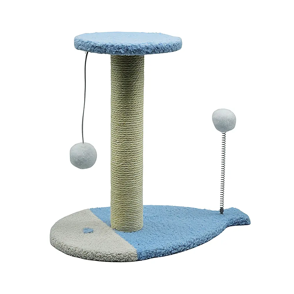 Rascador Diseno Pez para Gatos