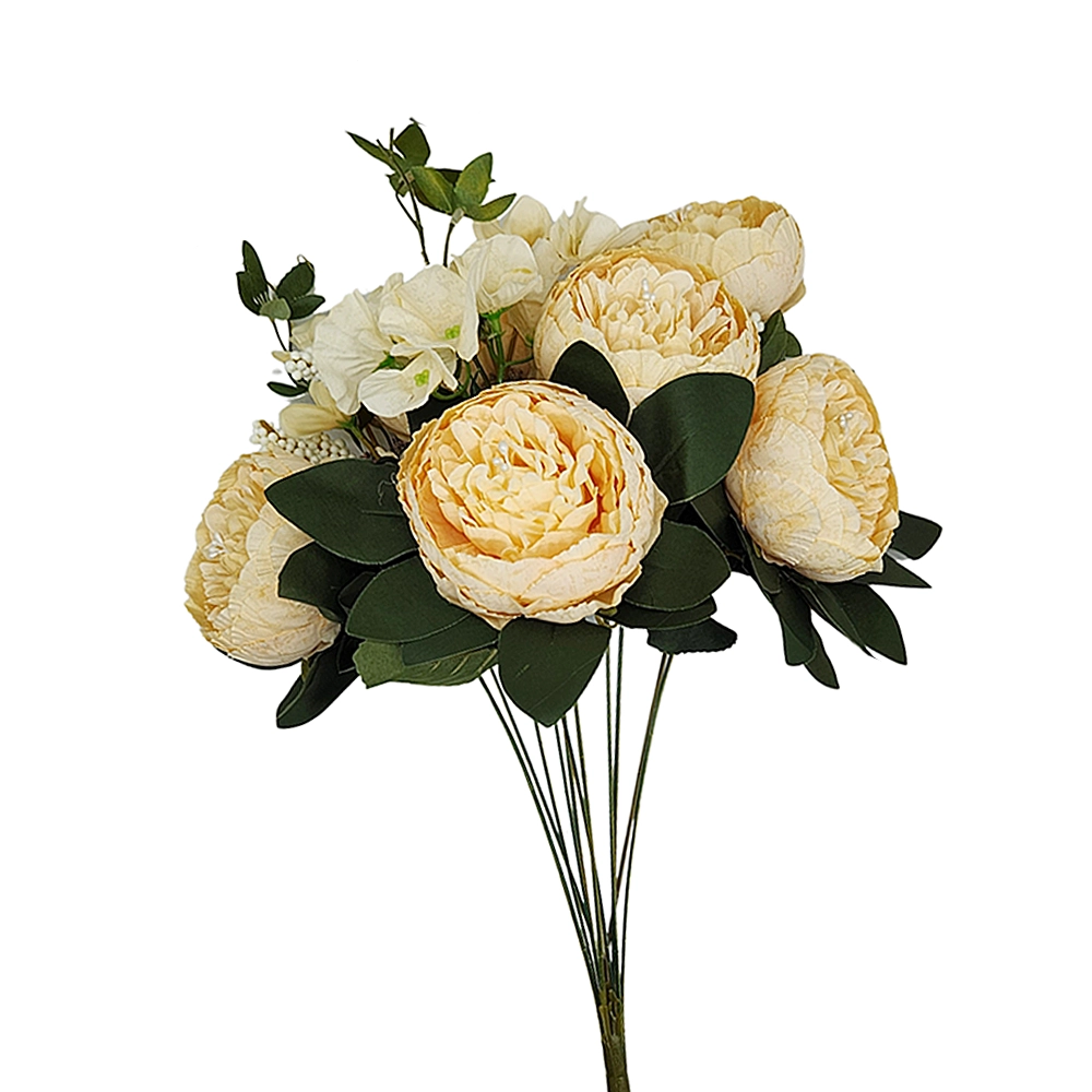 Ramo de Poenias con Hortensias