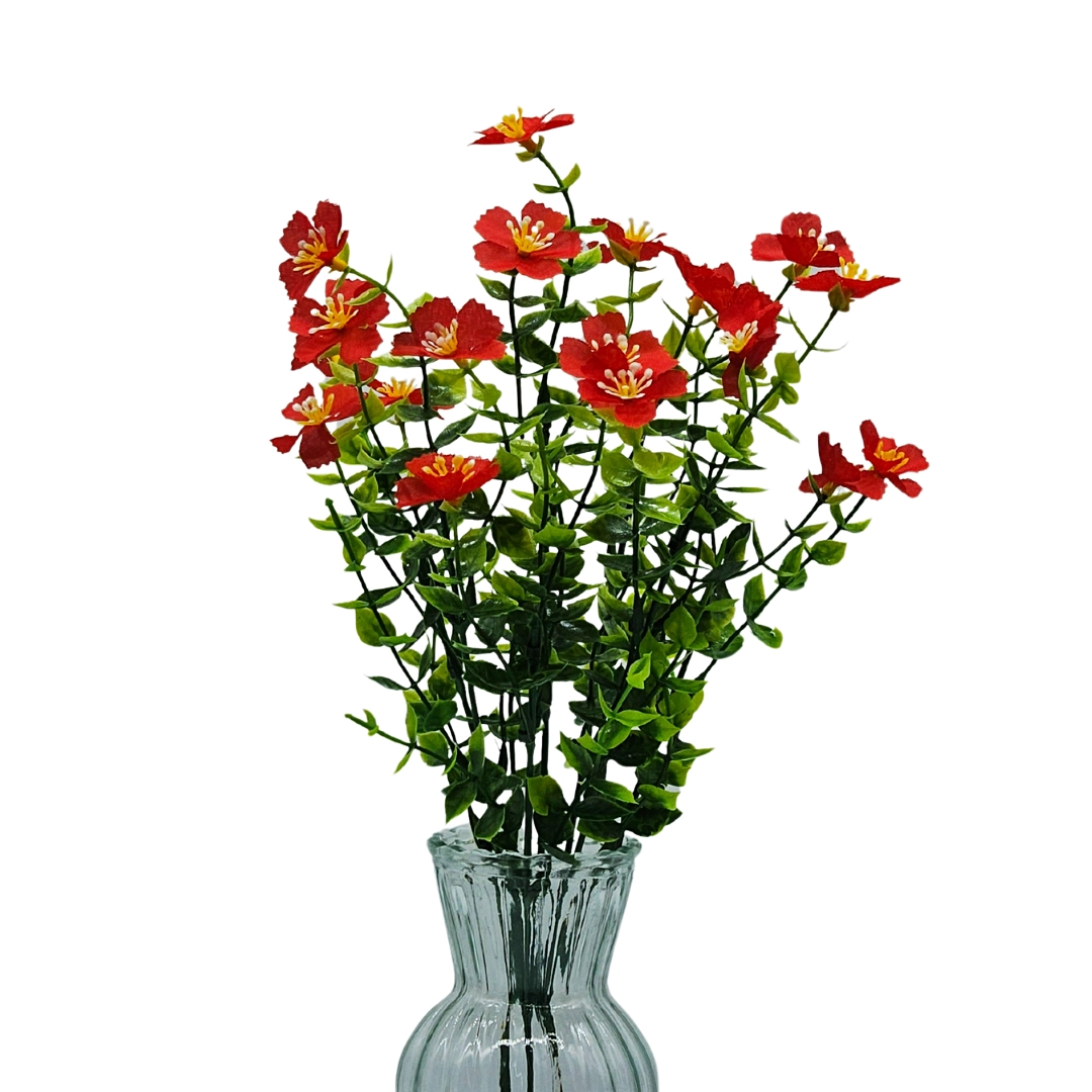 Ramo Flor Naciso con Hojas