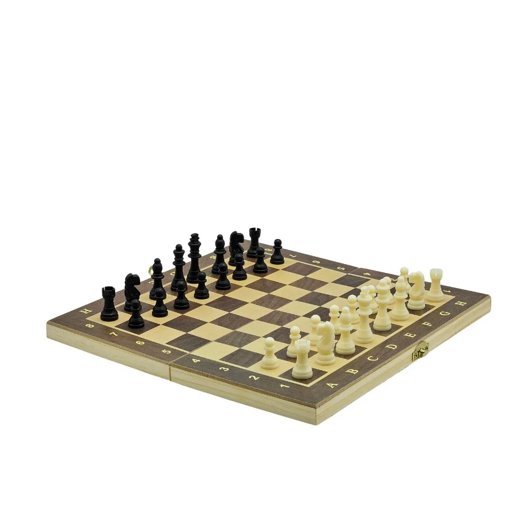 Ajedrez Clásico de Madera Tamaño Chico