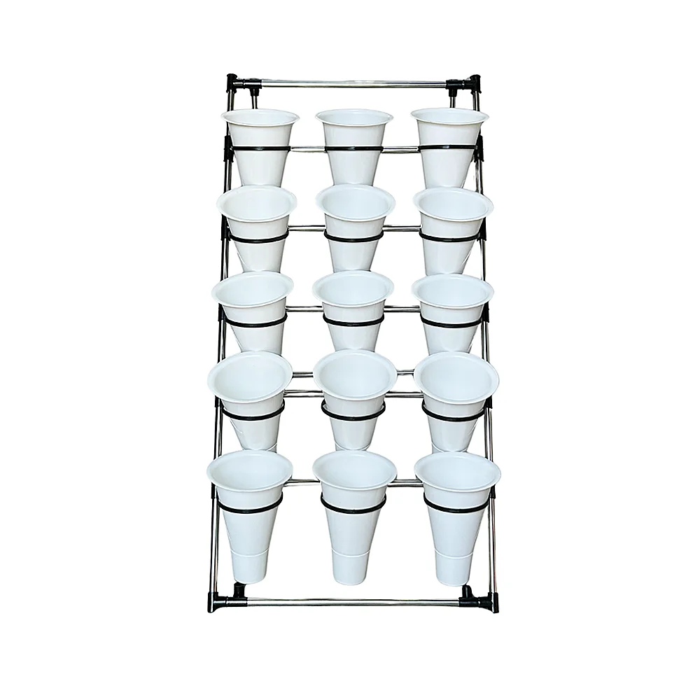 Exhibidor de Flores con 15 Floreros