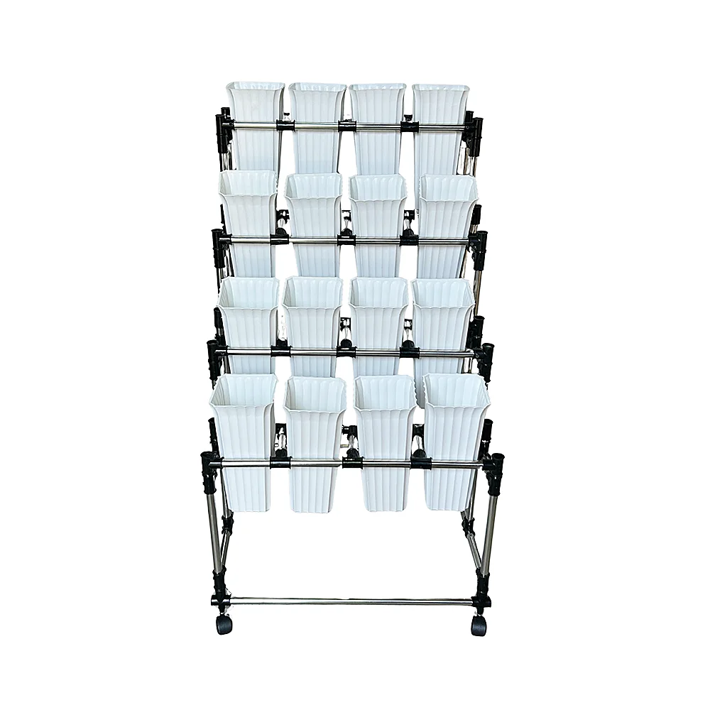 Exhibidor de Flores con 16 Floreros