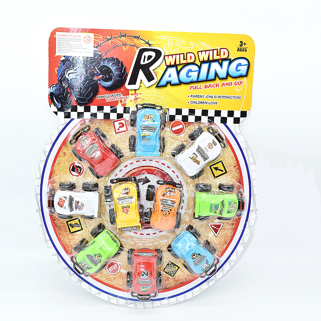 Set de Autos Rueda x 10