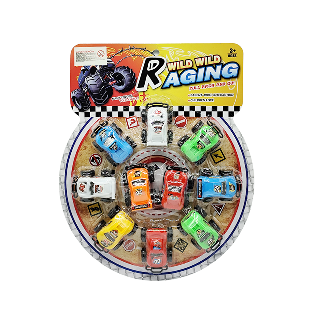 Set de Autos Rueda x 10