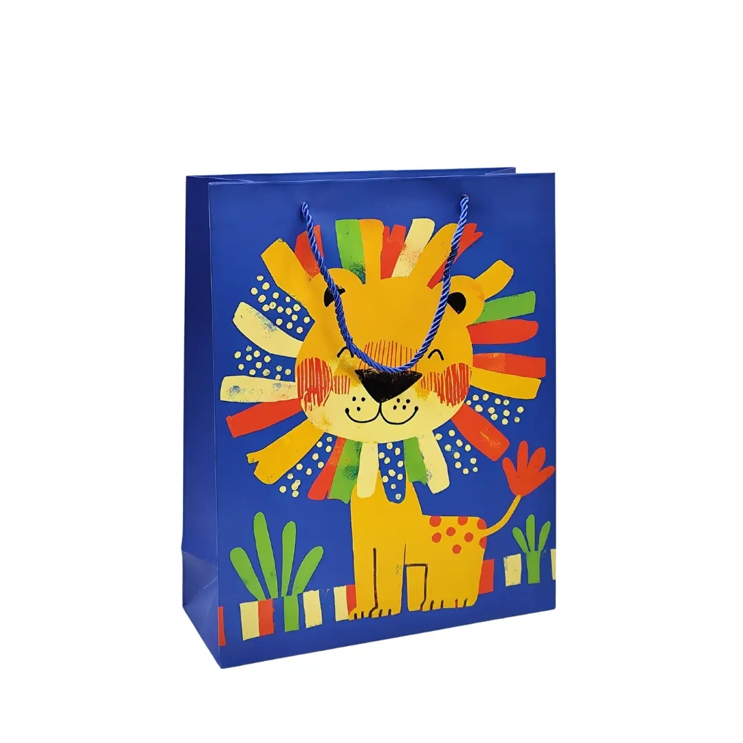 Bolsa de Regalo Animales 32cm Alto - Pack 12uni.
