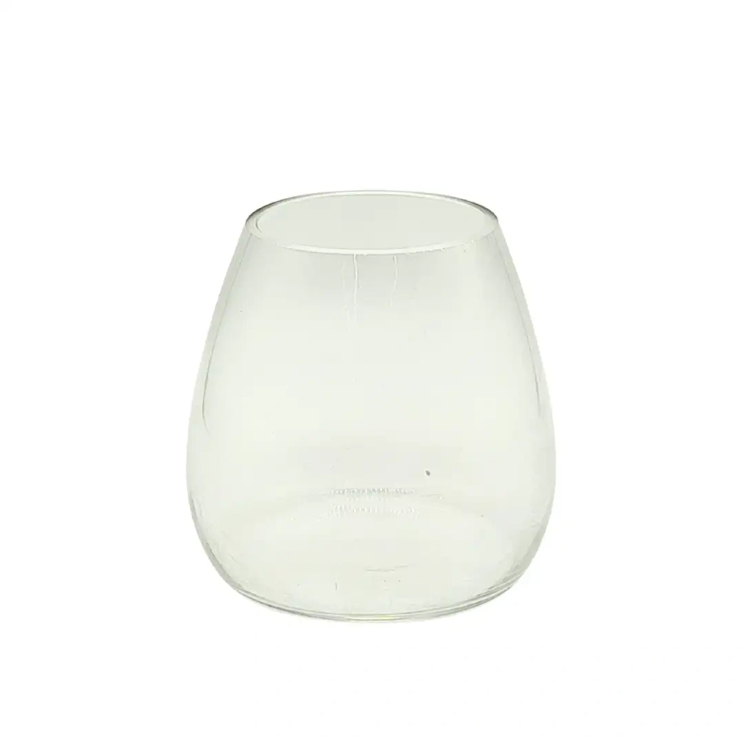 Florero de Vidrio Vaso 14cm Alto